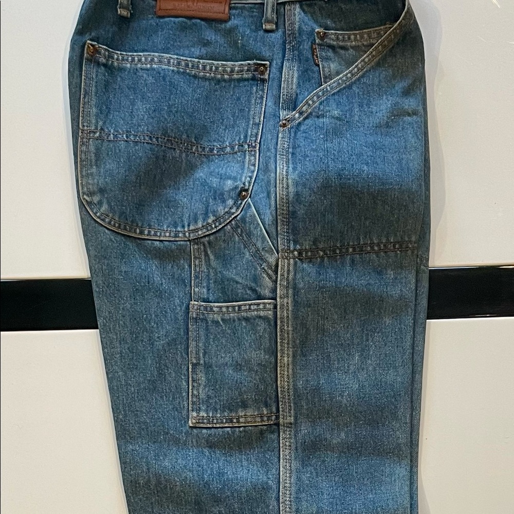 💥SOLD💥 Mens Polo Ralph Lauren Vintage 1990, 33x34 painter-style, hi-waist jeans